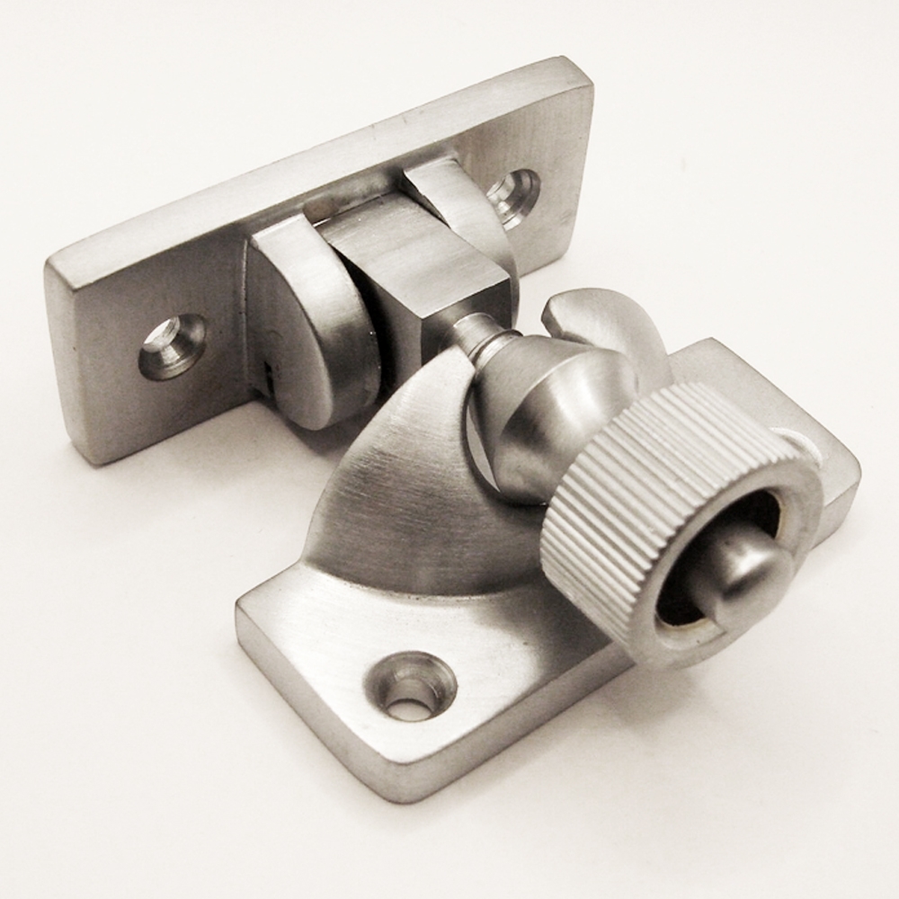 TWC001/SCP • Non-Locking • Satin Chrome • Forged Brighton Sash Fastener